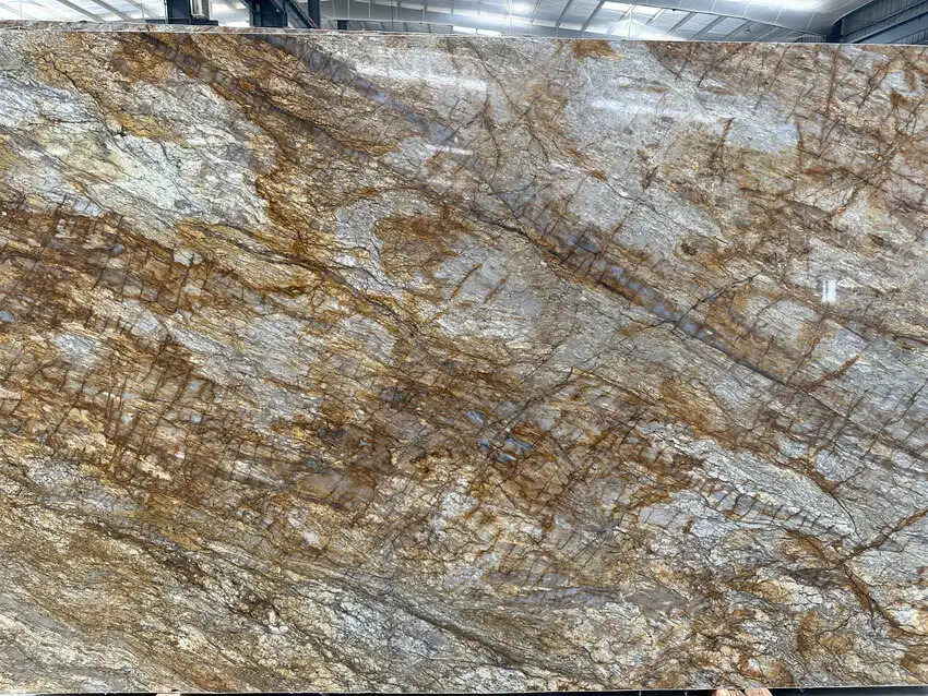Golden Storm Granite Gangsaw Slab